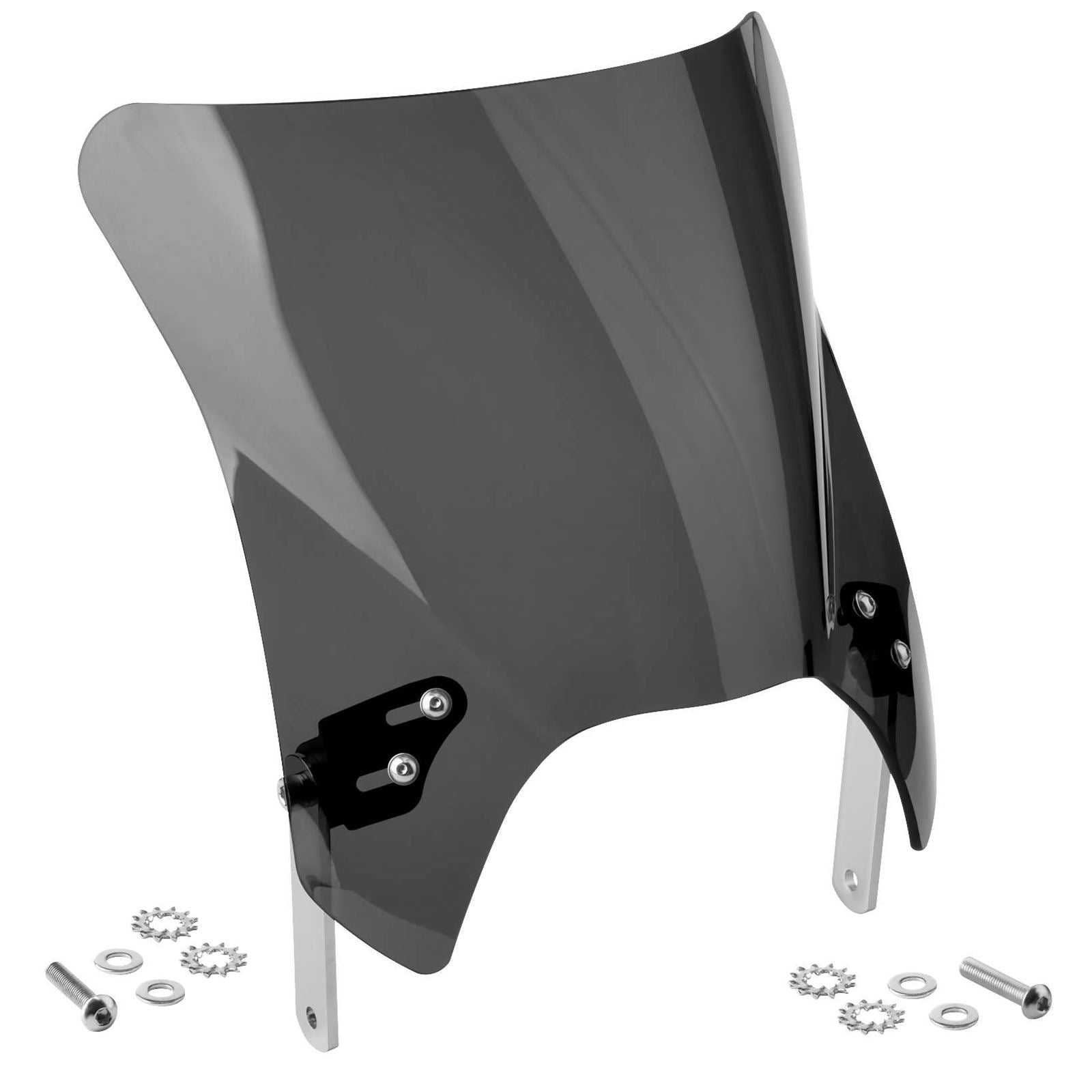 National Cycle Mohawk Windshield Dark Tint Chrome Hardware N2844-001_27020