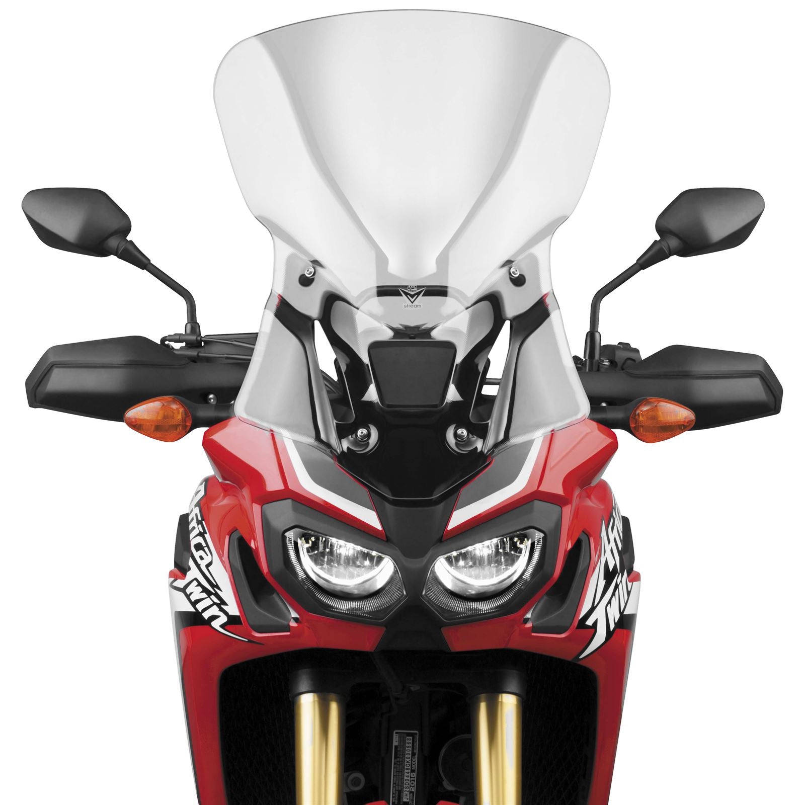 National Cycle VStream Windscreen Fairing Mount Clear Tall N20059_27072