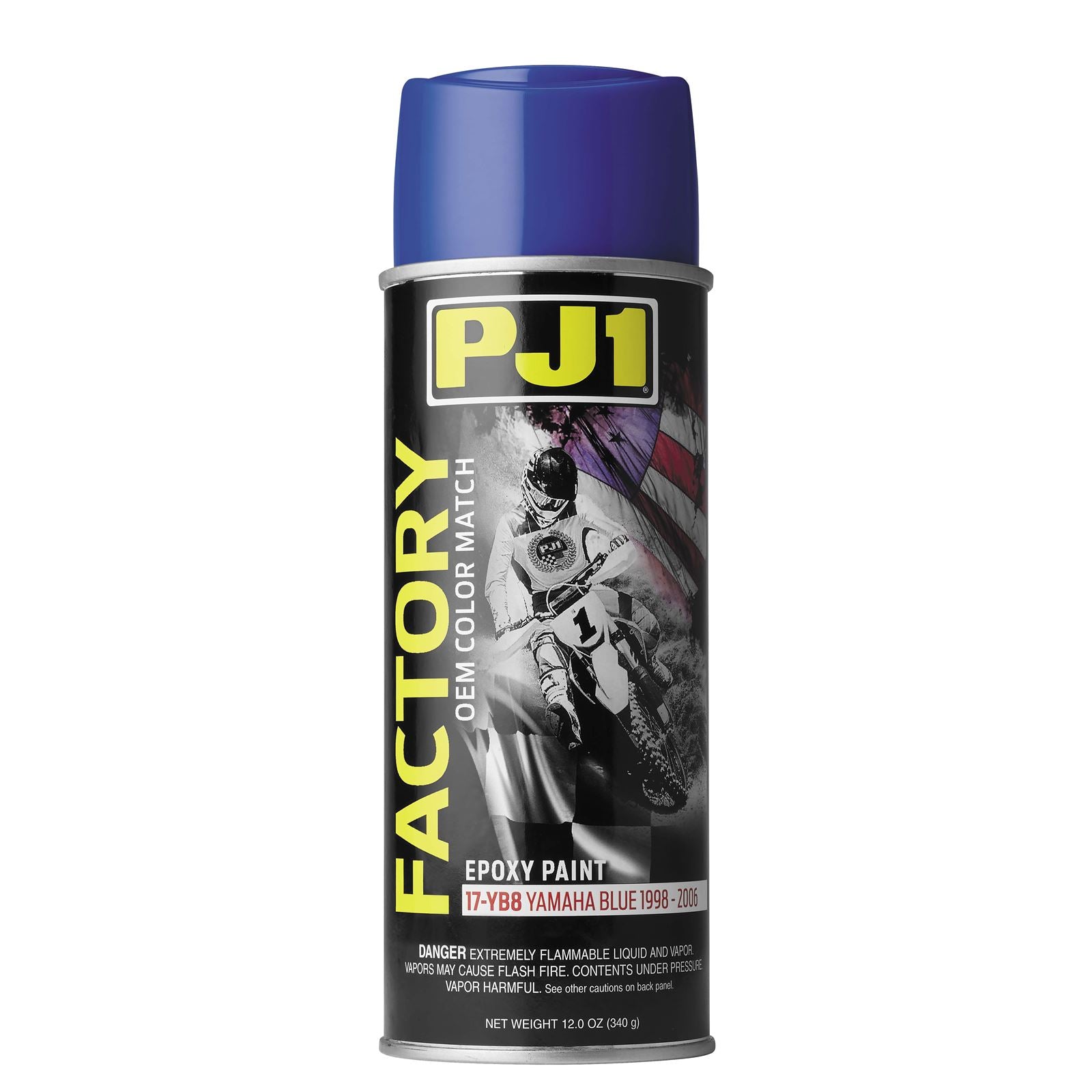 PJ1 Epoxy Paint for Yamaha Blue Factory OEM Color Match [MPN: 17-YB8]_27297