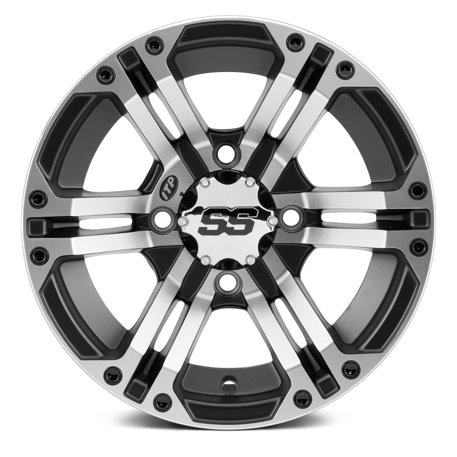 ITP SS212 Machined Wheel 12x7 4/137 12mm 5+2 1222230404B_555344