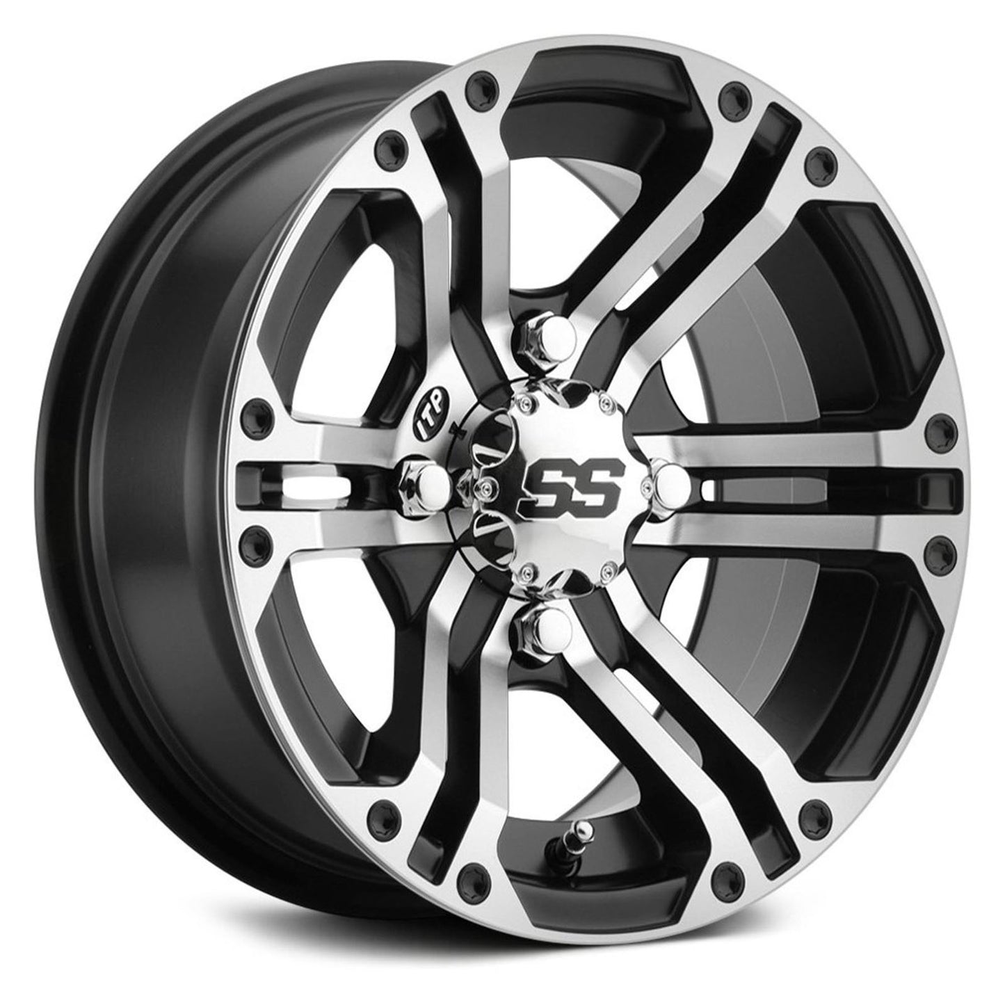 ITP SS212 Machined Wheel 12x7 4/137 12mm 5+2 1222230404B_555345