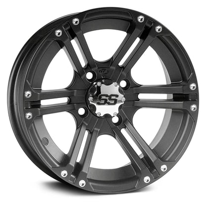 ITP SS212 Black Wheel 12x7 4/137 12mm 5+2 1222231536B_555347