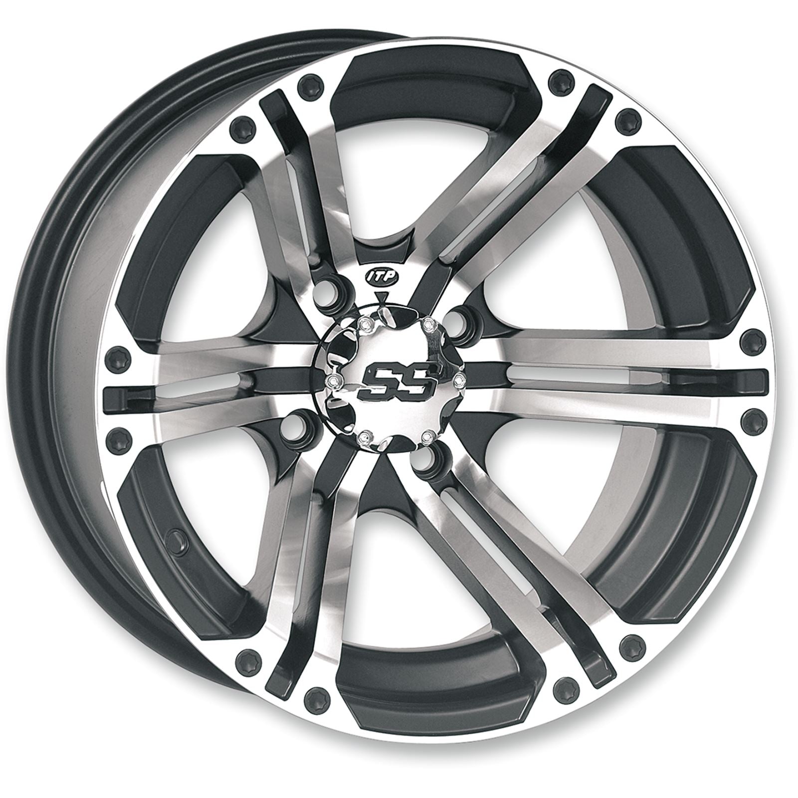 ITP SS212 Machined Wheel 14x8 4/137 12mm 5+3 1422234404B_397918