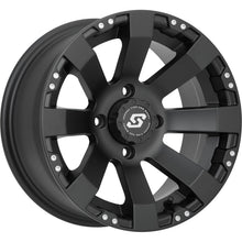 Sedona Spyder Wheel 12x7 - 4/137 - 5+2 (+10MM) - Black OPEN BOX [MPN: A7527037-T-52S]_2750516