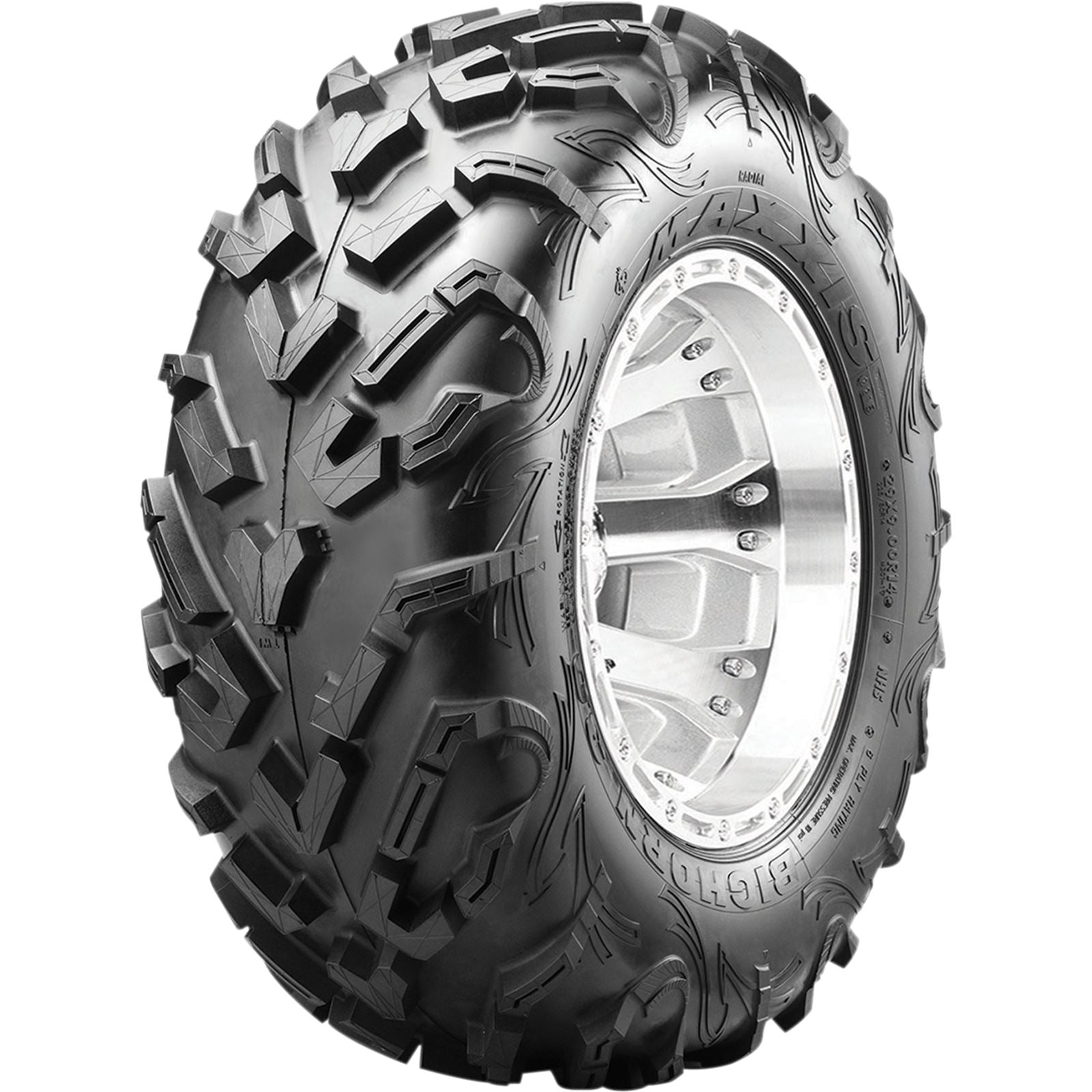 Maxxis - Powersports Tire Bighorn 3 Front 26X9R12 LR-662lbs Radial TM00948100_424948
