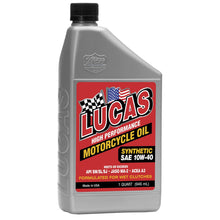 Lucas Synthetic  High Performance Oil 10W-40 1Quart [MPN: 10793]_27542
