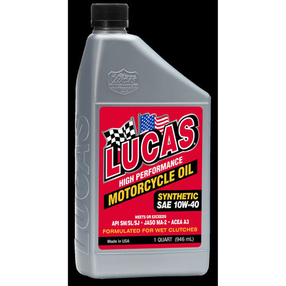 Lucas Synthetic  High Performance Oil 10W-40 1Quart [MPN: 10793]_27543