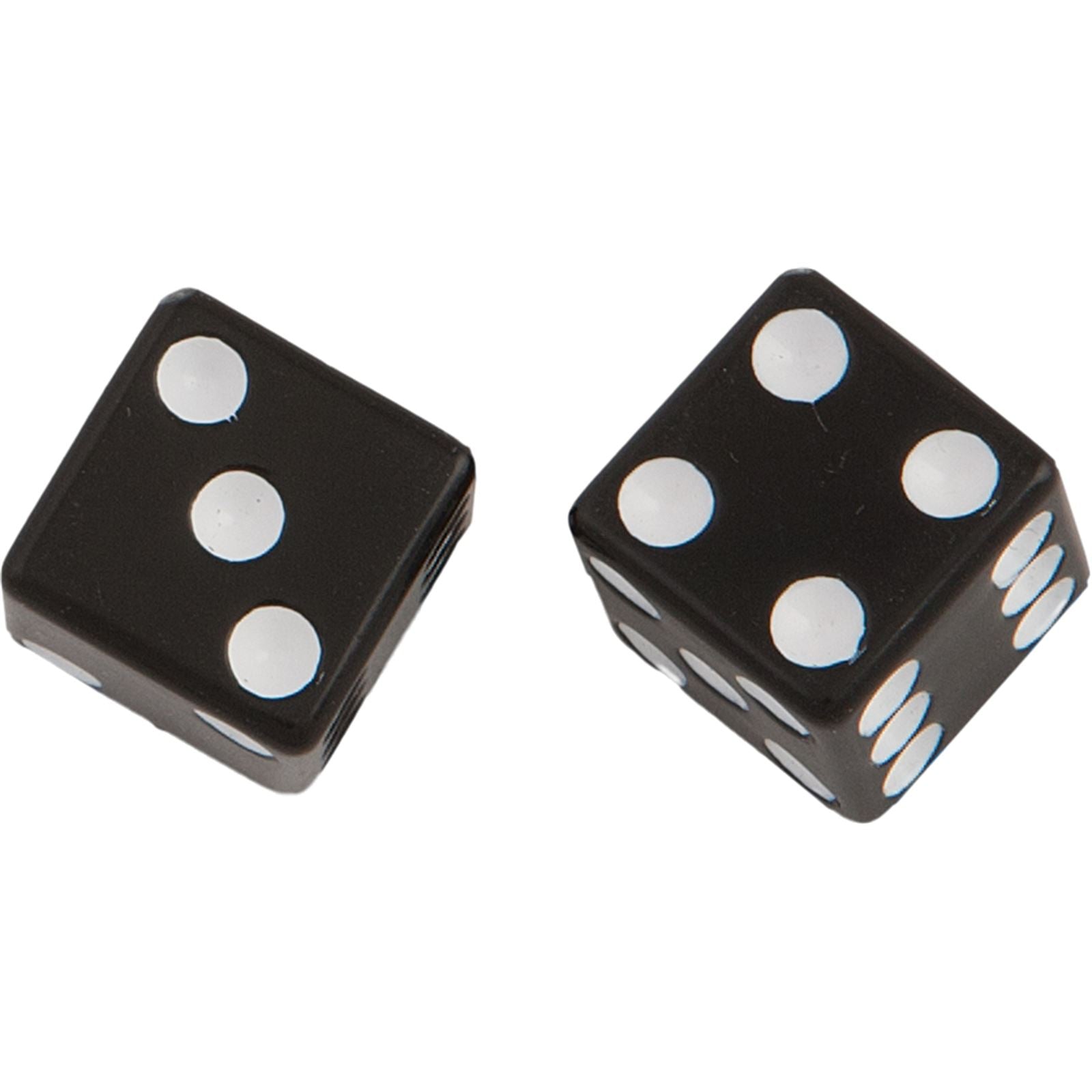 Harddrive Valve Stem Caps Black Dice W99-6217B(2)_27762