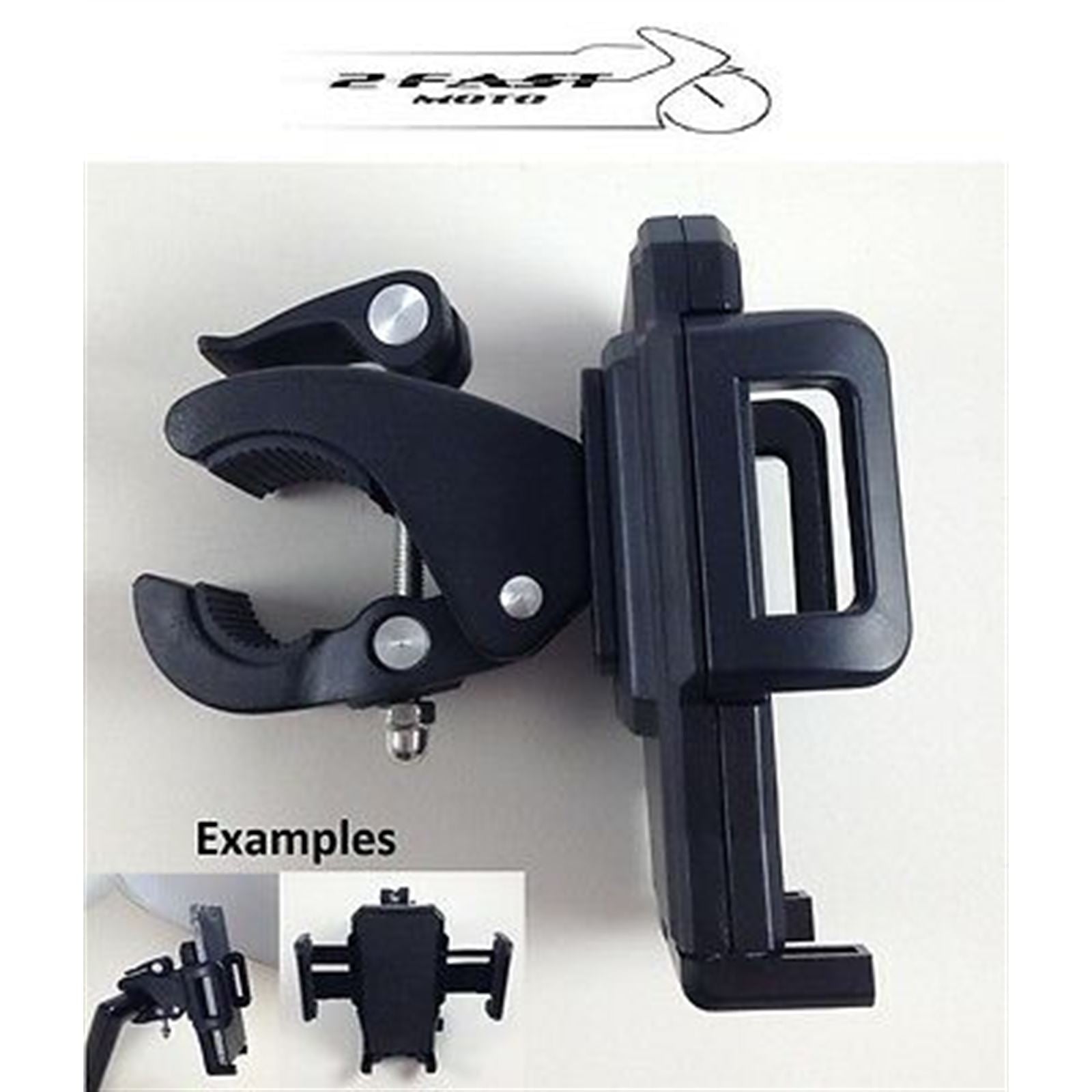 2FastMoto Handlebar Cell Phone/ GPS Mount  2fm-cphonemount_620651