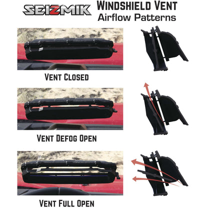 Seizmik Versa-Vent Acrylic Windshield 25019_28264