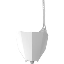 Polisport Front Number Plate - White 8667200002_28601