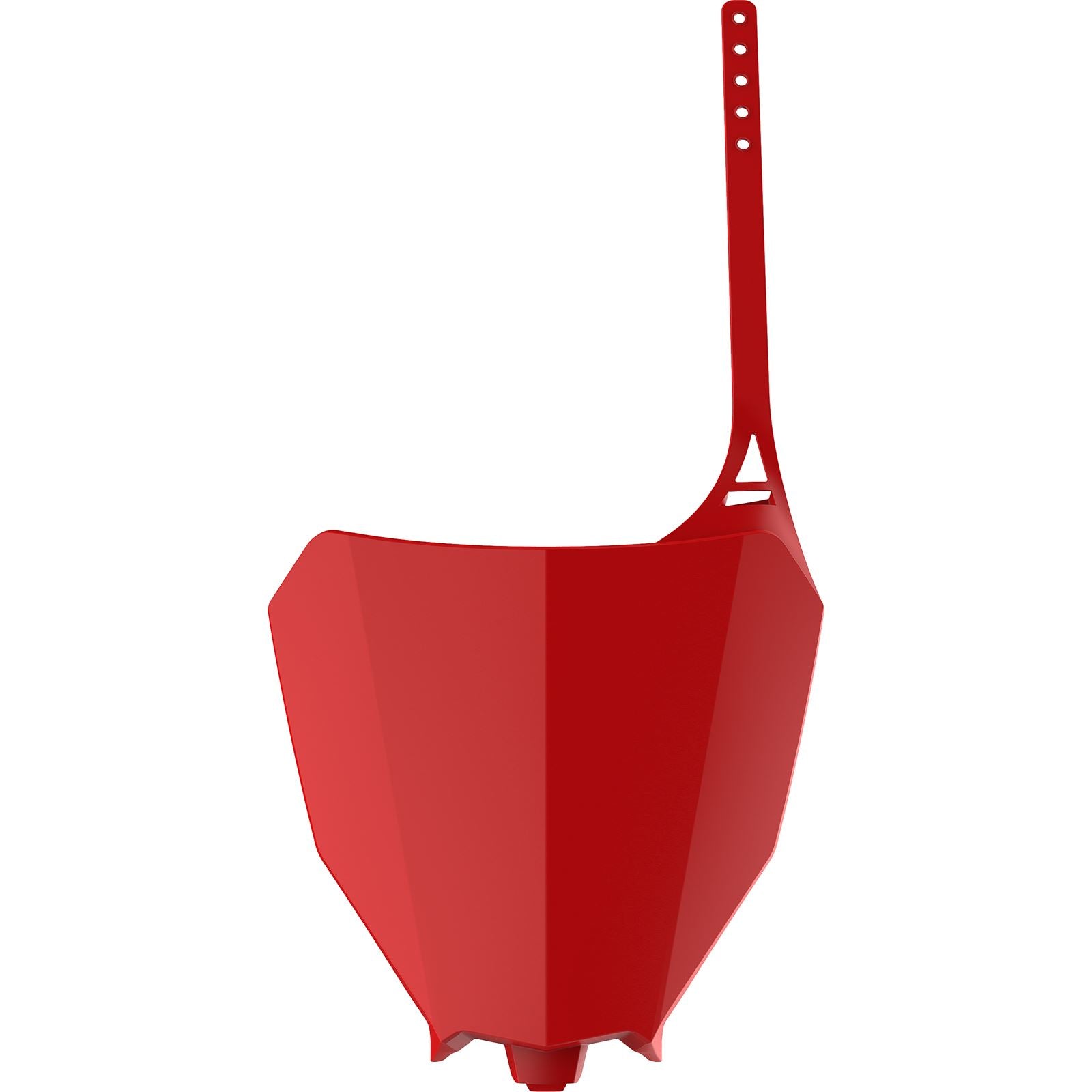 Polisport Front Number Plate - Red 8667200001_28602