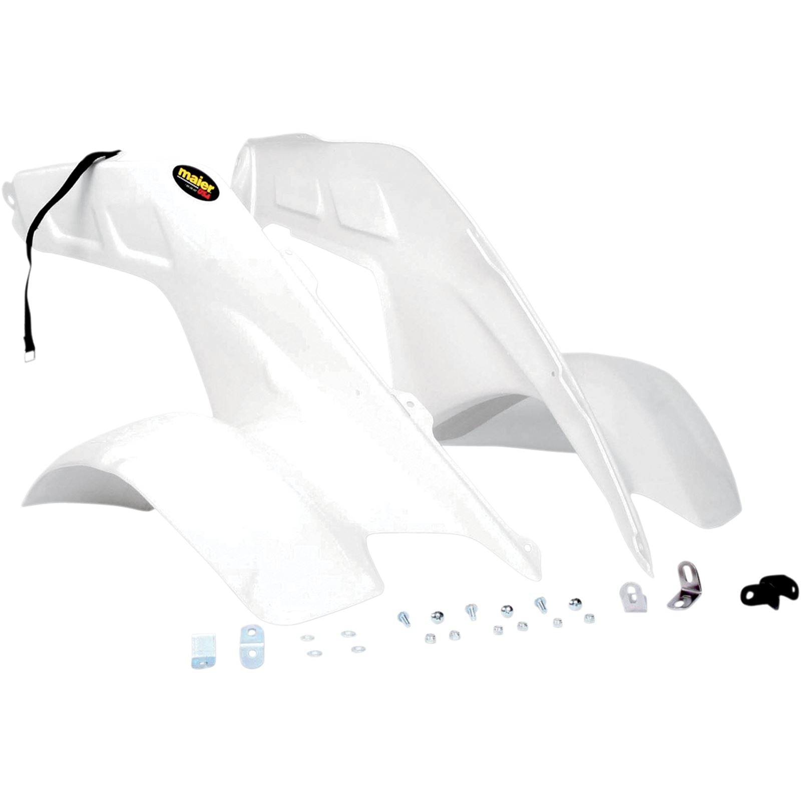 Maier Front Fender for Honda TRX 250R '86-89 - Left - White  11720_1485666