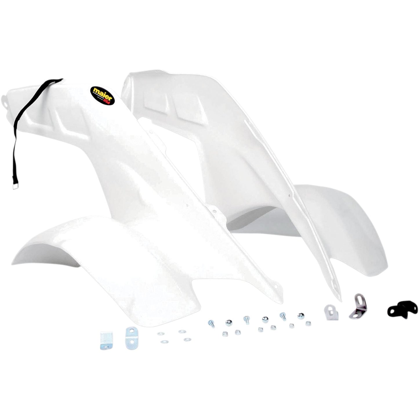 Maier Front Fender for Honda TRX 250R '86-89 - Pair - White  117201_424236