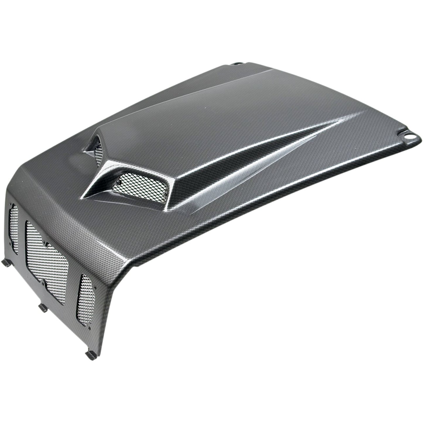 Maier Vented Hood Black Carbon Pattern For Polaris RZR 19471-30_424117