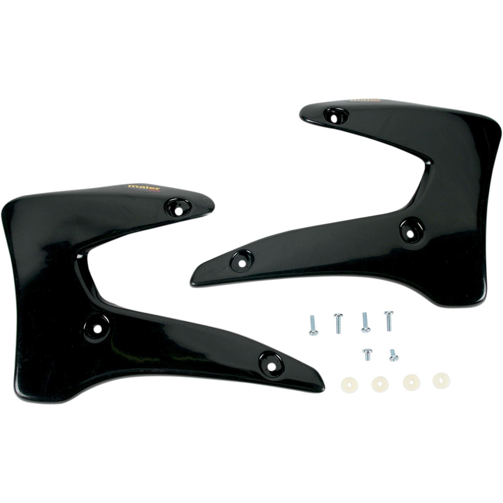 Maier Radiator Scoops - for Yamaha TTR125 - Black 600010_423860