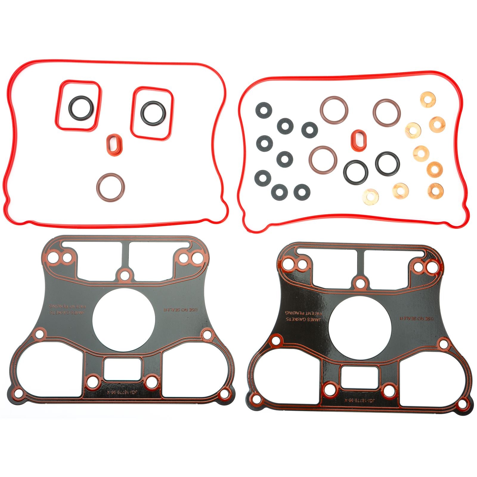 James Gaskets Gasket Top End Kit Sportster with Metal Rocker Base [MPN: JGI-17030-07-X]_606121