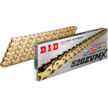 D.I.D. Super Street 520ZVMXG-150L X-Ring Chain Gold [MPN: 520ZVMXG150Z]_29745