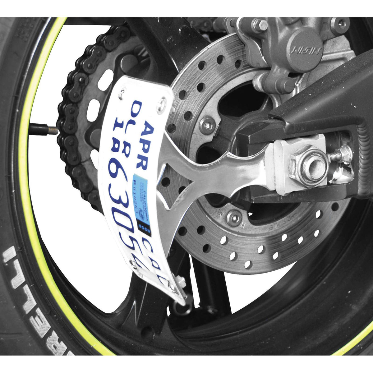 Powerstands Racing - PSR Dustin V5 License Bracket Chrome [MPN: 00-00161-00]_30080