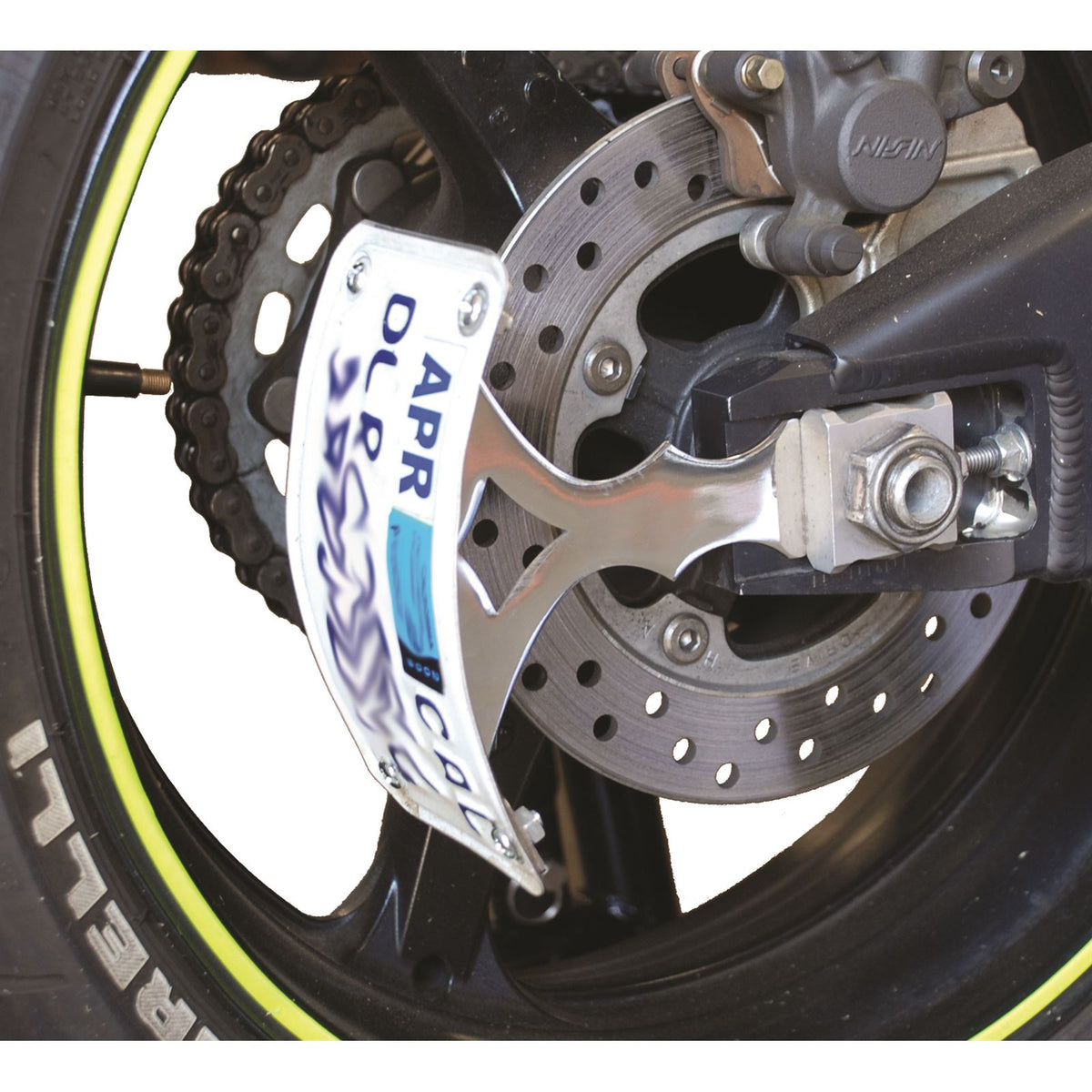Powerstands Racing - PSR Dustin V5 License Bracket Chrome [MPN: 00-00161-00]_30082