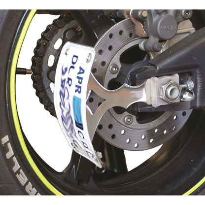 Powerstands Racing - PSR Dustin V5 License Bracket Chrome [MPN: 00-00161-00]_30082