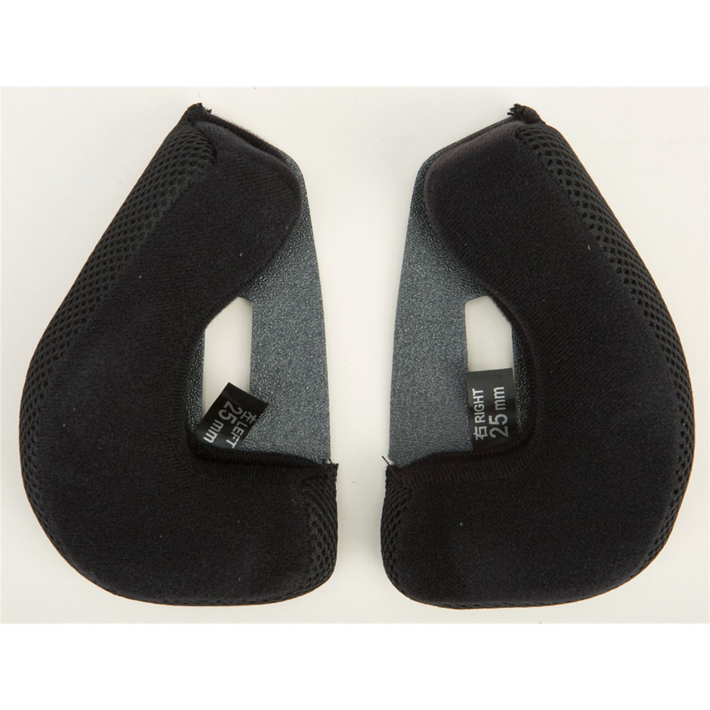GMax Cheek Pads 25mm Large-- X-Large   Stock  GM-32 G032014_30308