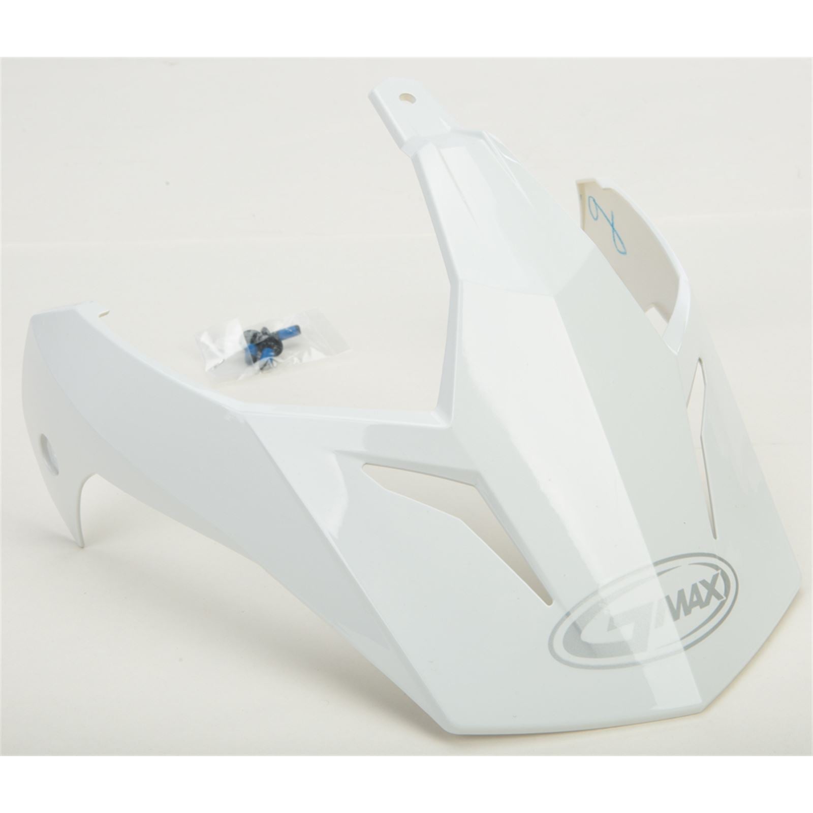 GMax Visor with Screws White GM-11 G011063_30523