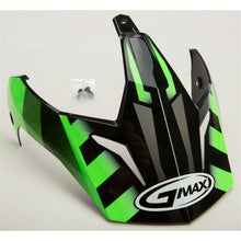 GMax Visor with Screws Trekka GM-11 Black/Hi-Vis Green G011052_30562