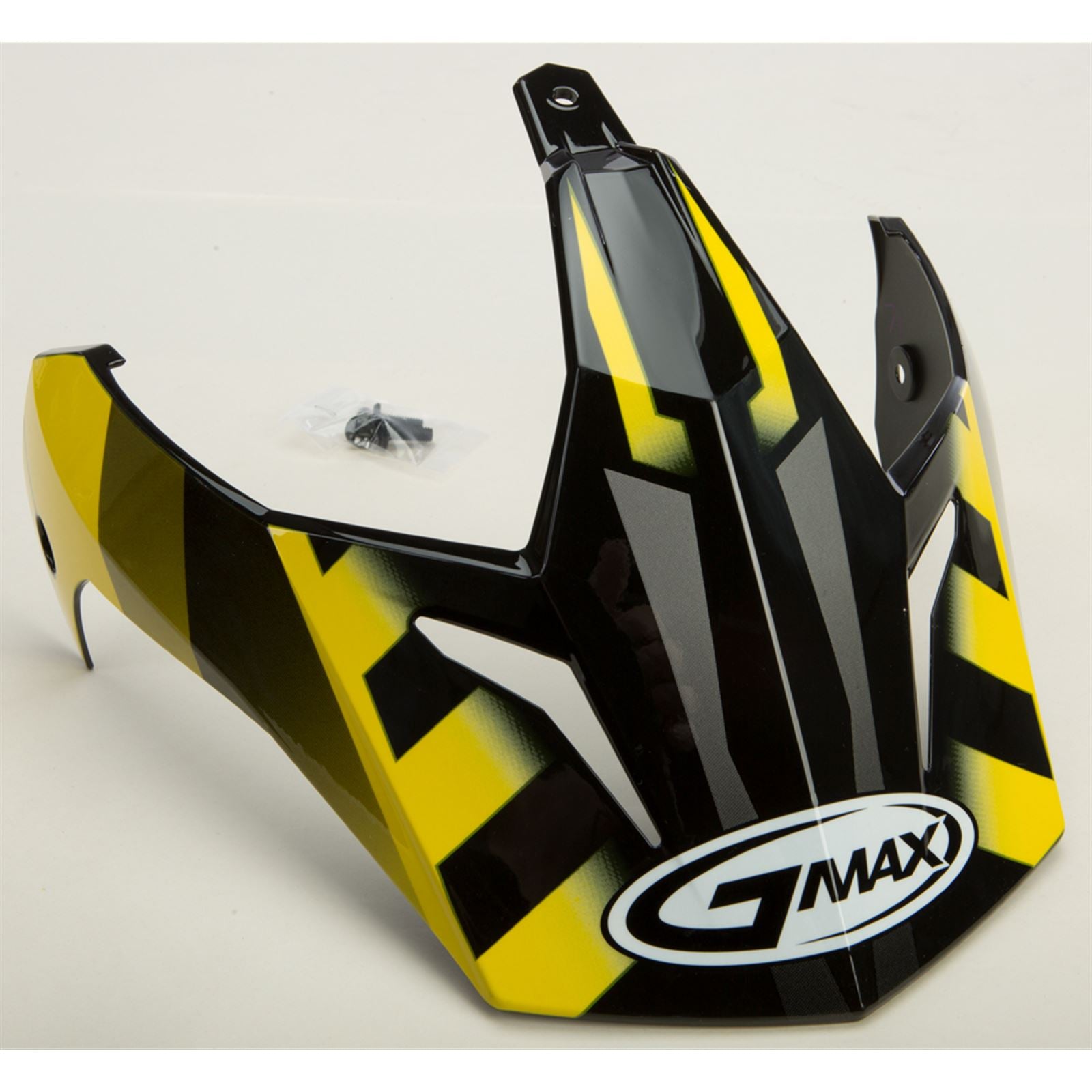 GMax Visor with Screws Trekka GM-11 Black/Yellow  G011053_30563