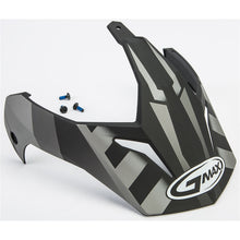 GMax Visor with Screws Trekka GM-11 Matte Black/Dark Silver G011057_30565