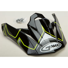GMax Visor with Screws Step MX-86 Hi-Vis Yellow  G086019_30594