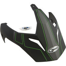 GMax Visor with Screws Expedition Matte Black/Hi-Vis Green GM-11 G011091_30698