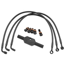 Goodridge Ebony Tri Front Kit FXDF 08-17 [MPN: HD0097-3FPBK/BK]_32274