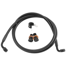 Goodridge Ebony Single Front Kit FXDB 06-15 [MPN: HD0073-1FPBK/BK]_32275