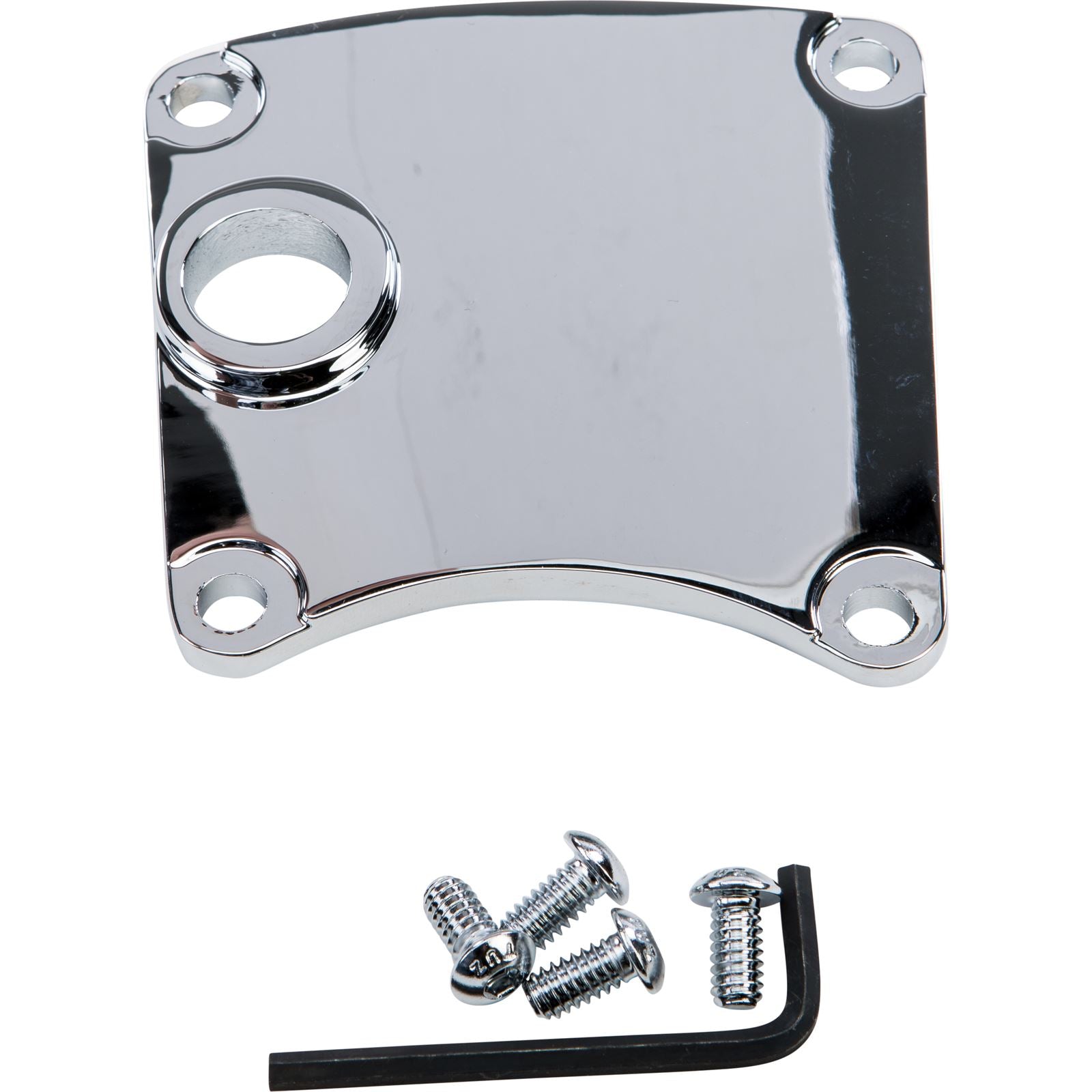Harddrive Inspection Cover with Mid Controls Chrome  210245_1479325