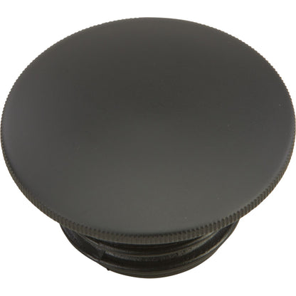Harddrive Gas Cap Screw-In Smooth Vented Matte Black 012572_32553