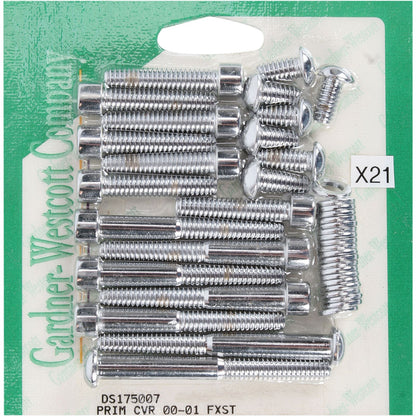 Gardnerwestcott Primary Cover Set Polished 99-06 Dyna And 00-06 Softail P-10-18-08_390101