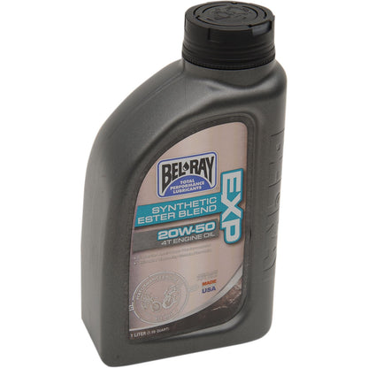 Bel-Ray EXP Synthetic Ester Blend 4T Engine Oil 20W-50 - 1/Liter [MPN: 99131-B1LW]_350704