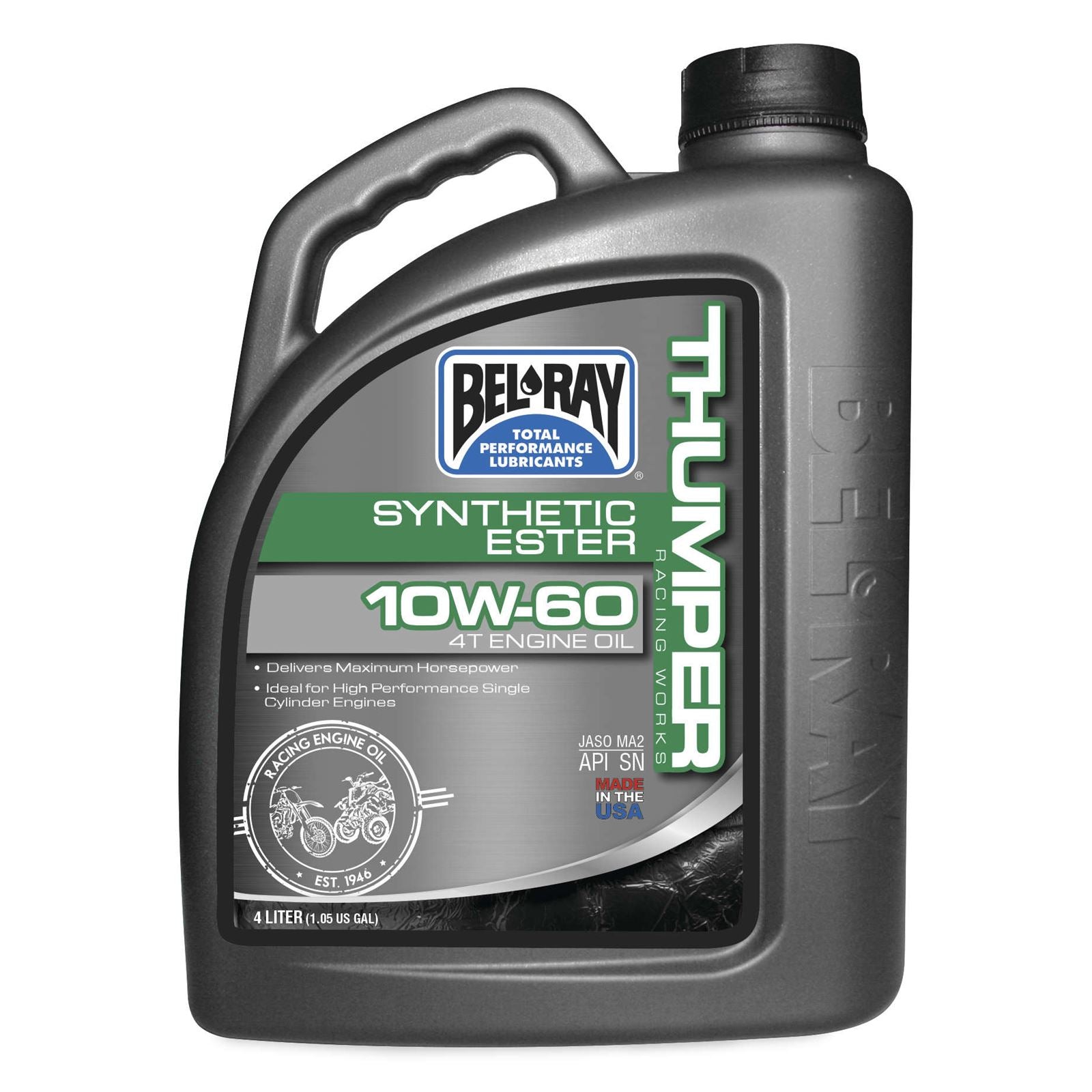 Bel-Ray Works Thumper Synthetic 4T 10W-60 - 1/Liter [MPN: 99551-B1LW]_32860