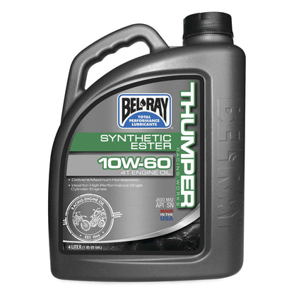 Bel-Ray Works Thumper Synthetic 4T 10W-60 - 1/Liter [MPN: 99551-B1LW]_32860