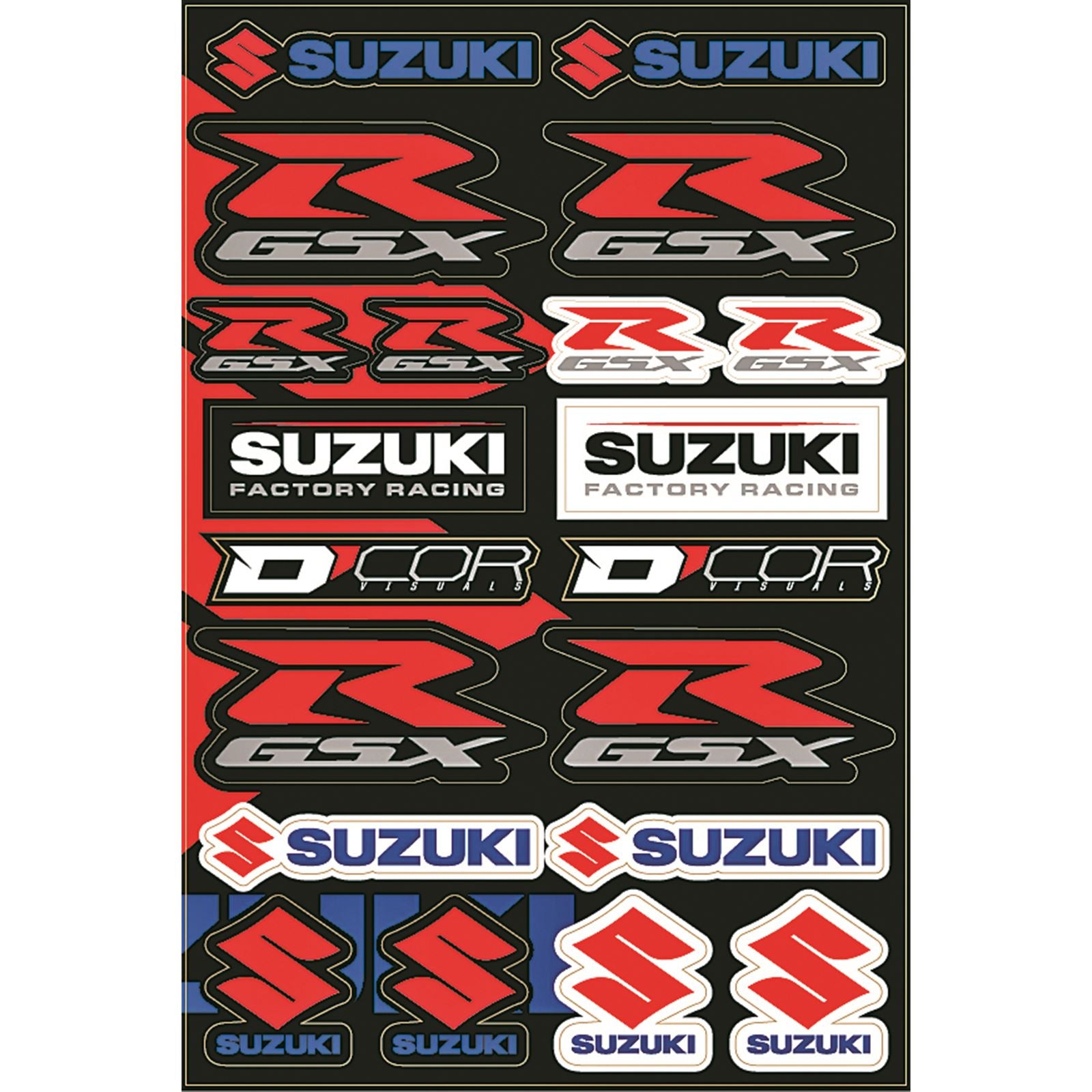 D'Cor Street Decal Sheet for Suzuki [MPN: 40-40-105]_33148