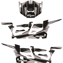 D'Cor Polaris RZR4 Complete Graphic Kit Silver/Black [MPN: 20-60-119]_33216