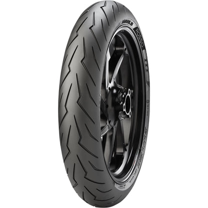 Pirelli - Powersports Diablo Rosso III Front Tire - 120/70ZR17 (58W) Radial 2635200_453933
