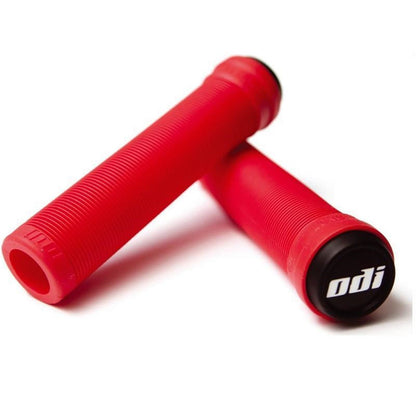 ODI Soft Longneck Flangeless Grips - 135mm - Red [MPN: F01SLBR]_33492