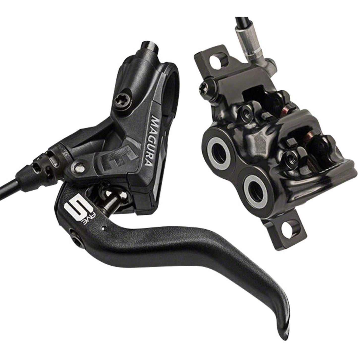 Magura MT5 Disc Brake and Lever - Front or Rear - Black [MPN: 4055184010839]_1181032