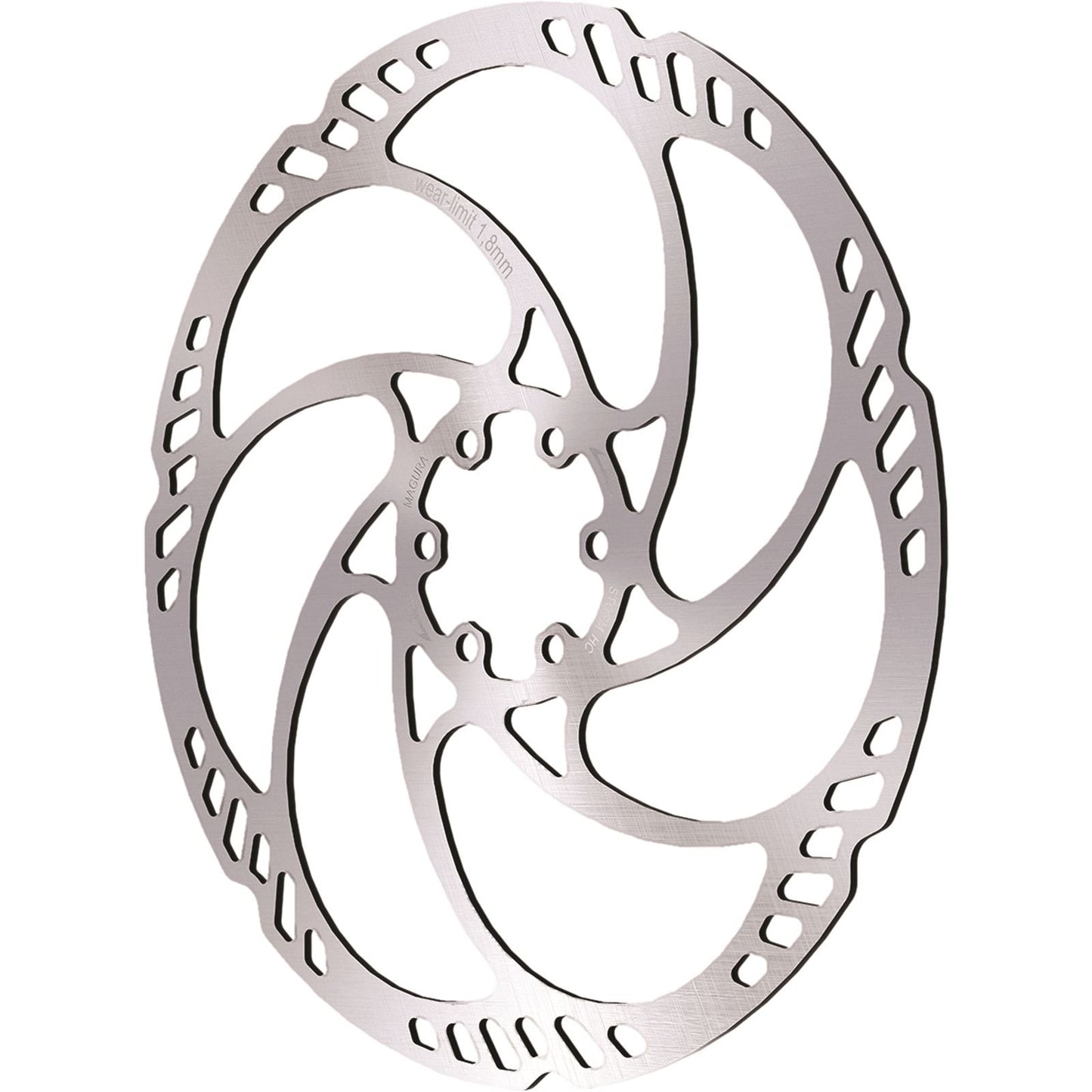 Magura Storm HC Disc Brake Rotor - 180mm - 6-Bolt - Silver [MPN: 4055184013533]_34141