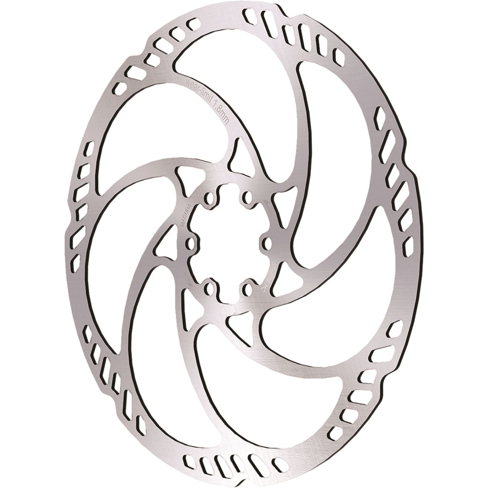 Magura Storm HC Disc Brake Rotor - 180mm - 6-Bolt - Silver [MPN: 4055184013533]_34141