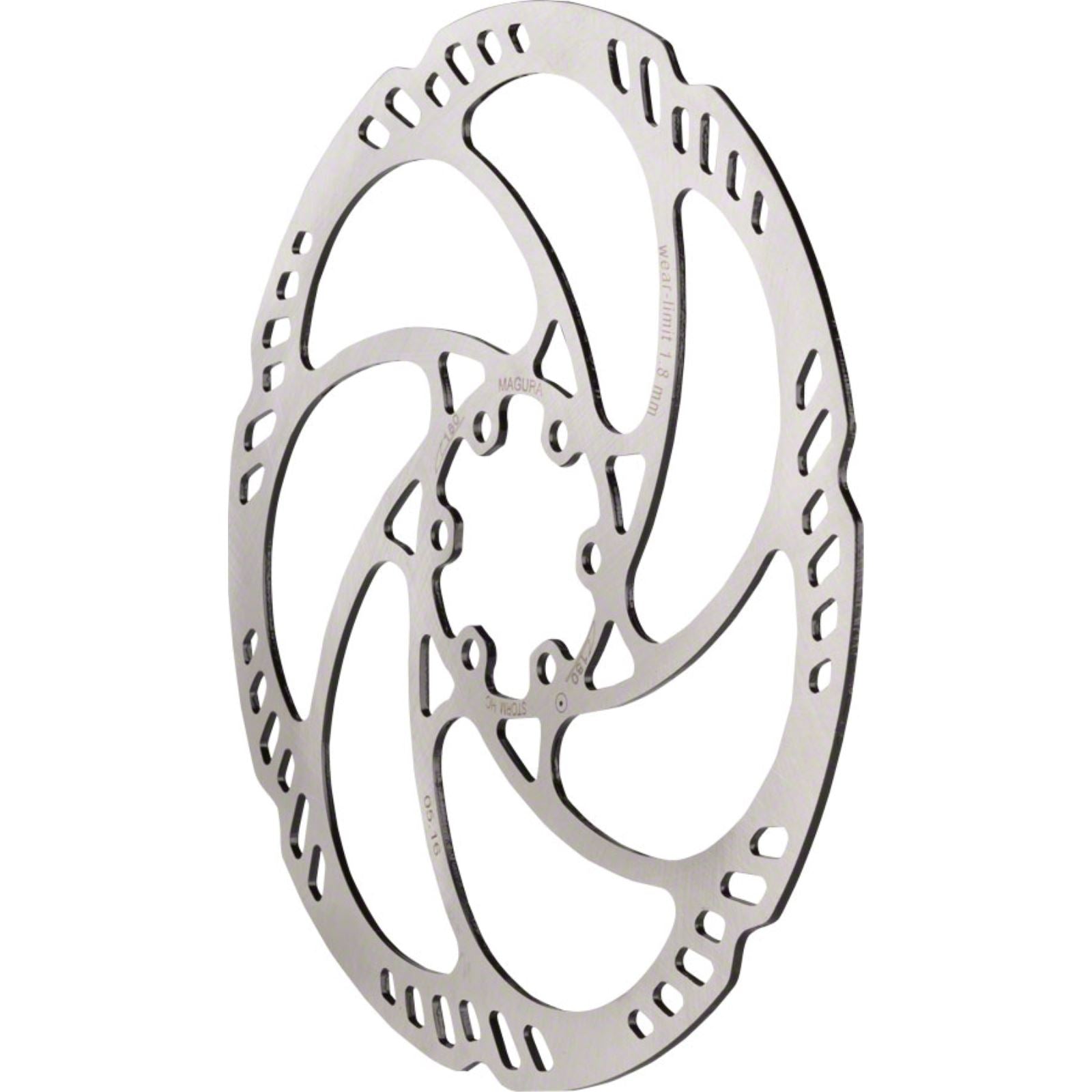 Magura Storm HC Disc Brake Rotor - 180mm - 6-Bolt - Silver [MPN: 4055184013533]_1216651