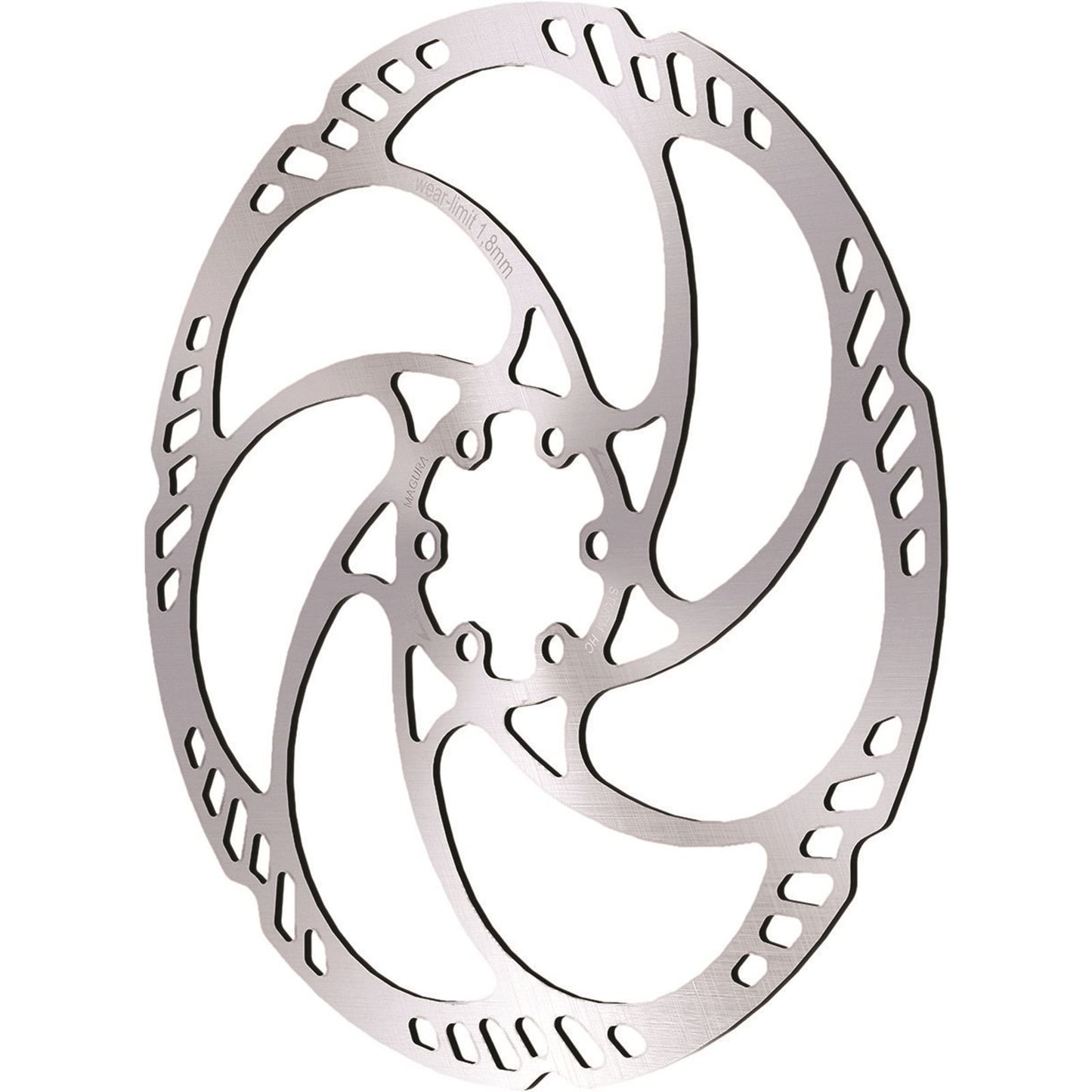 Magura Storm HC Disc Brake Rotor - 203mm - 6-Bolt - Silver [MPN: 4055184013540]_34142