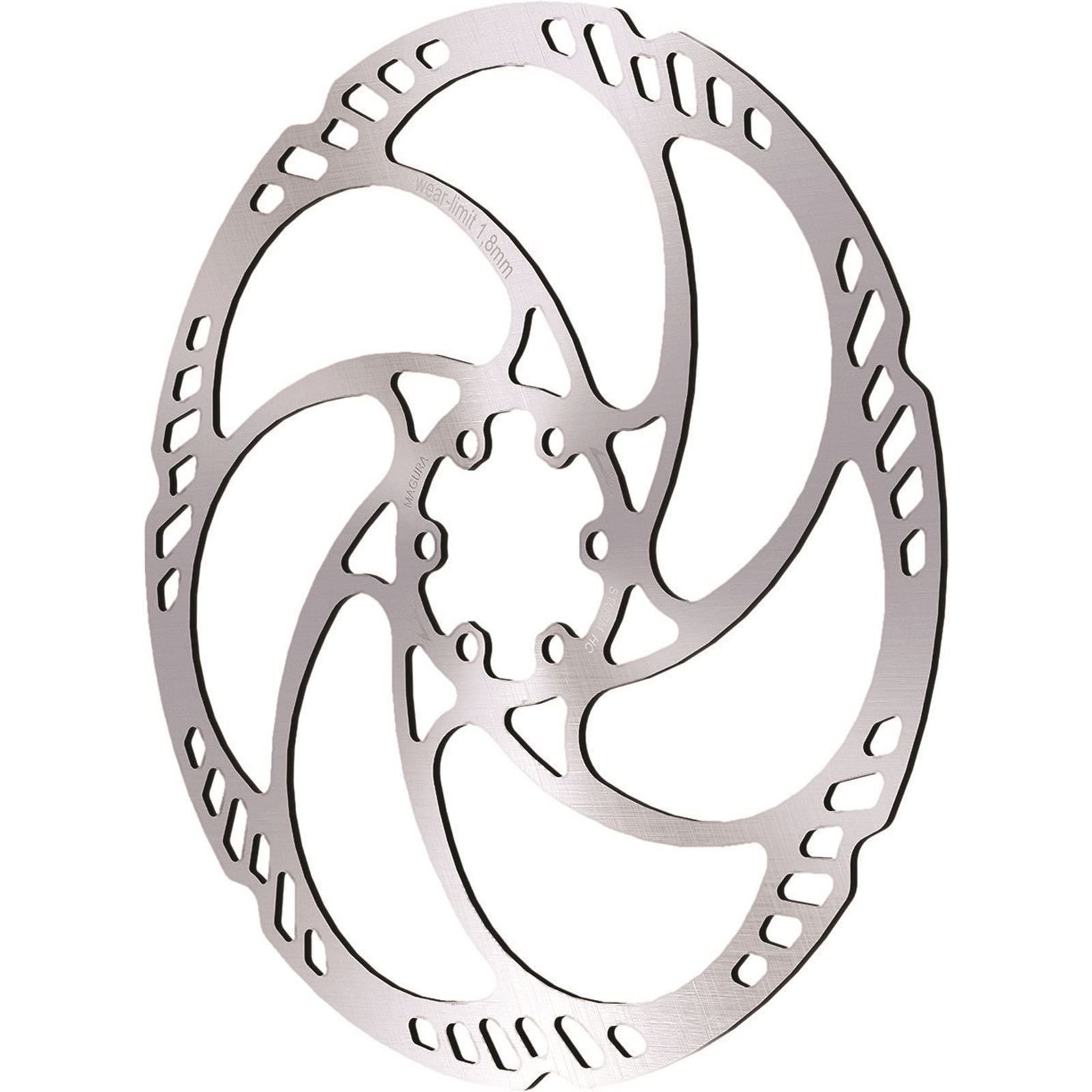 Magura Storm HC Disc Brake Rotor - 203mm - 6-Bolt - Silver [MPN: 4055184013540]_34142